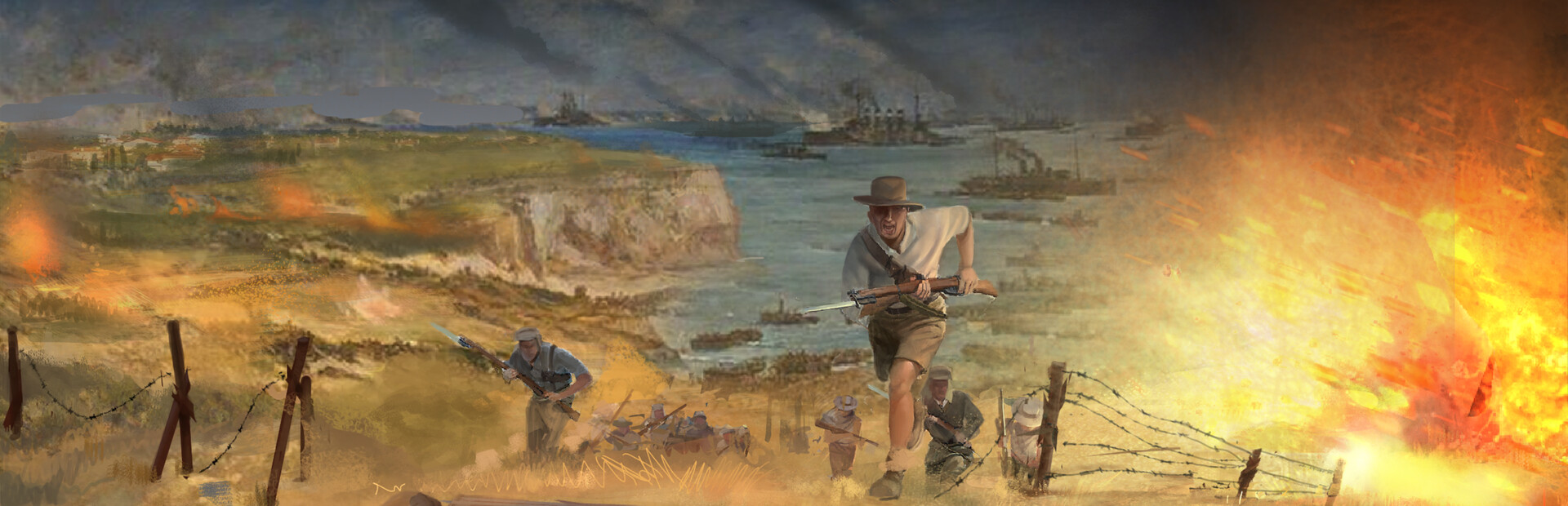 Beach Invasion 1915 Gallipoli