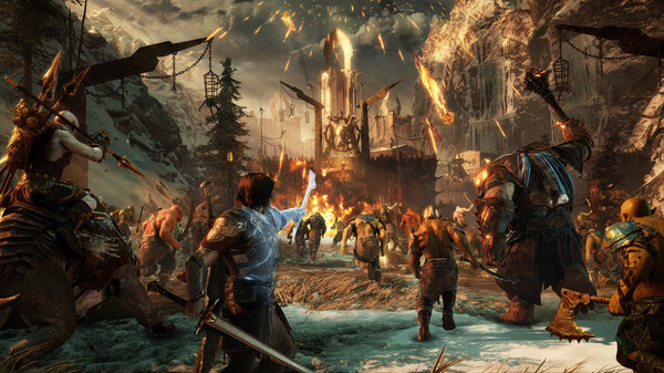 Download Middle Earth Shadow of War Definitive Edition PC Full Cracked Direct Links DLGAMES - Download All Your Games For Free