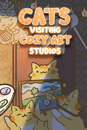 Cats Visiting Cozy Art Studios cover art