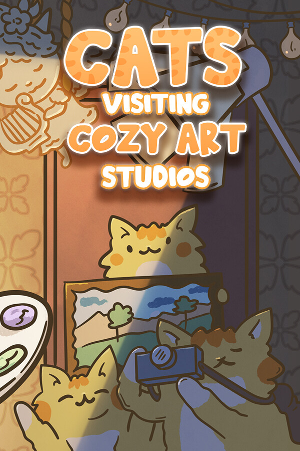 Cats Visiting Cozy Art Studios