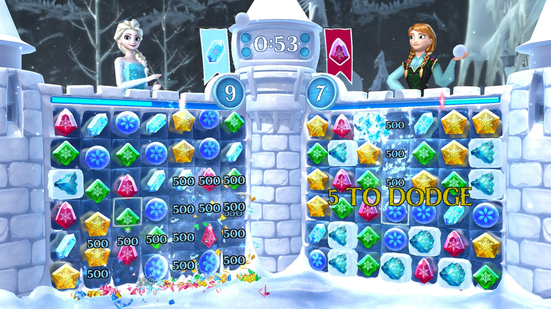 Frozen Free Fall: Batalha das Bolas de Neve  Frozen free fall, Snowball  fight, Frozen free