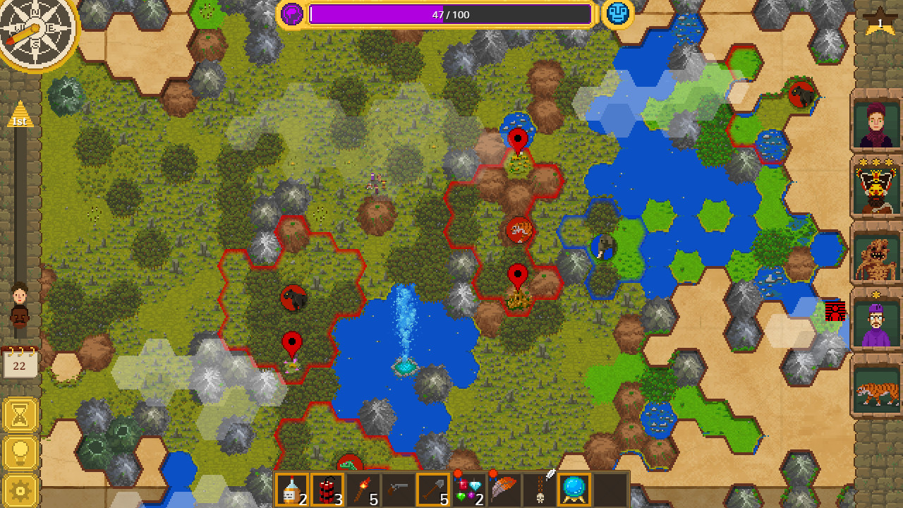 《奇妙探险队(Curious Expedition)》(V1.4.1.2)插图13 《奇妙探险队(Curious Expedition)》(V1.4.1.2)插图13