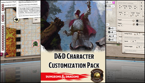 Fantasy Grounds - D&D Character Customization Pack Steam capsule image