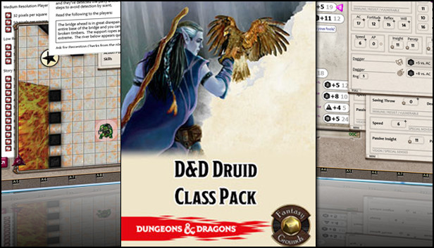 Fantasy Grounds - D&D Druid Class Pack Steam capsule image
