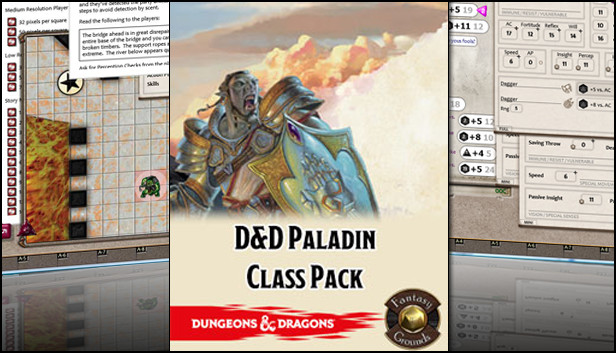 Fantasy Grounds - D&D Paladin Class Pack Steam capsule image