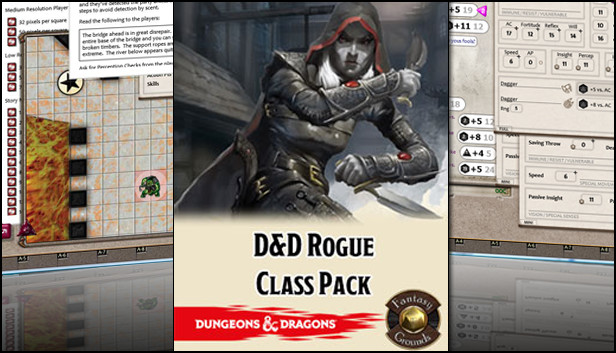 Fantasy Grounds - D&D Rogue Class Pack Steam capsule image