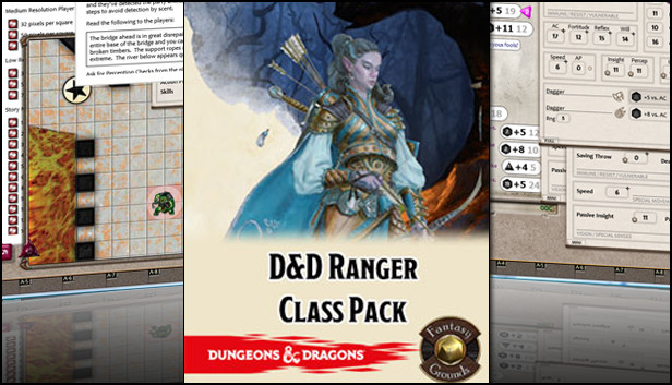 Fantasy Grounds - D&D Ranger Class Pack Steam capsule image