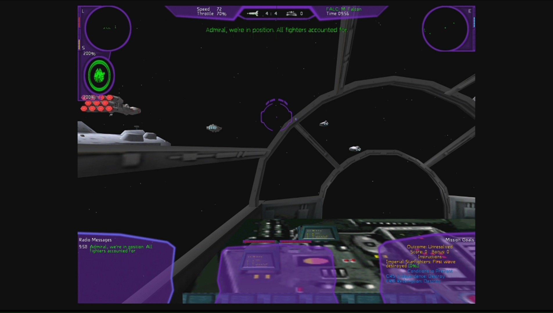 Star Wars: X-Wing Alliance screenshot 1