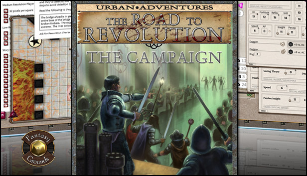 Fantasy Grounds - PFRPG The Road to Revolution: The Campaign (PFRPG) Steam capsule image