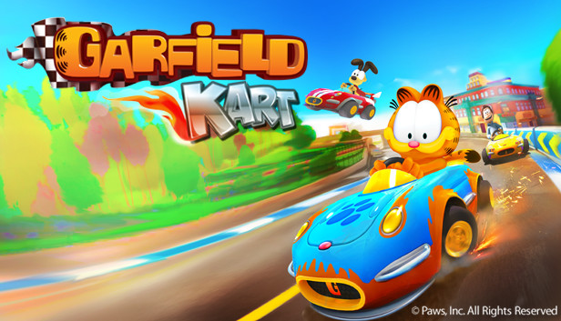 Garfield Kart a Steamen