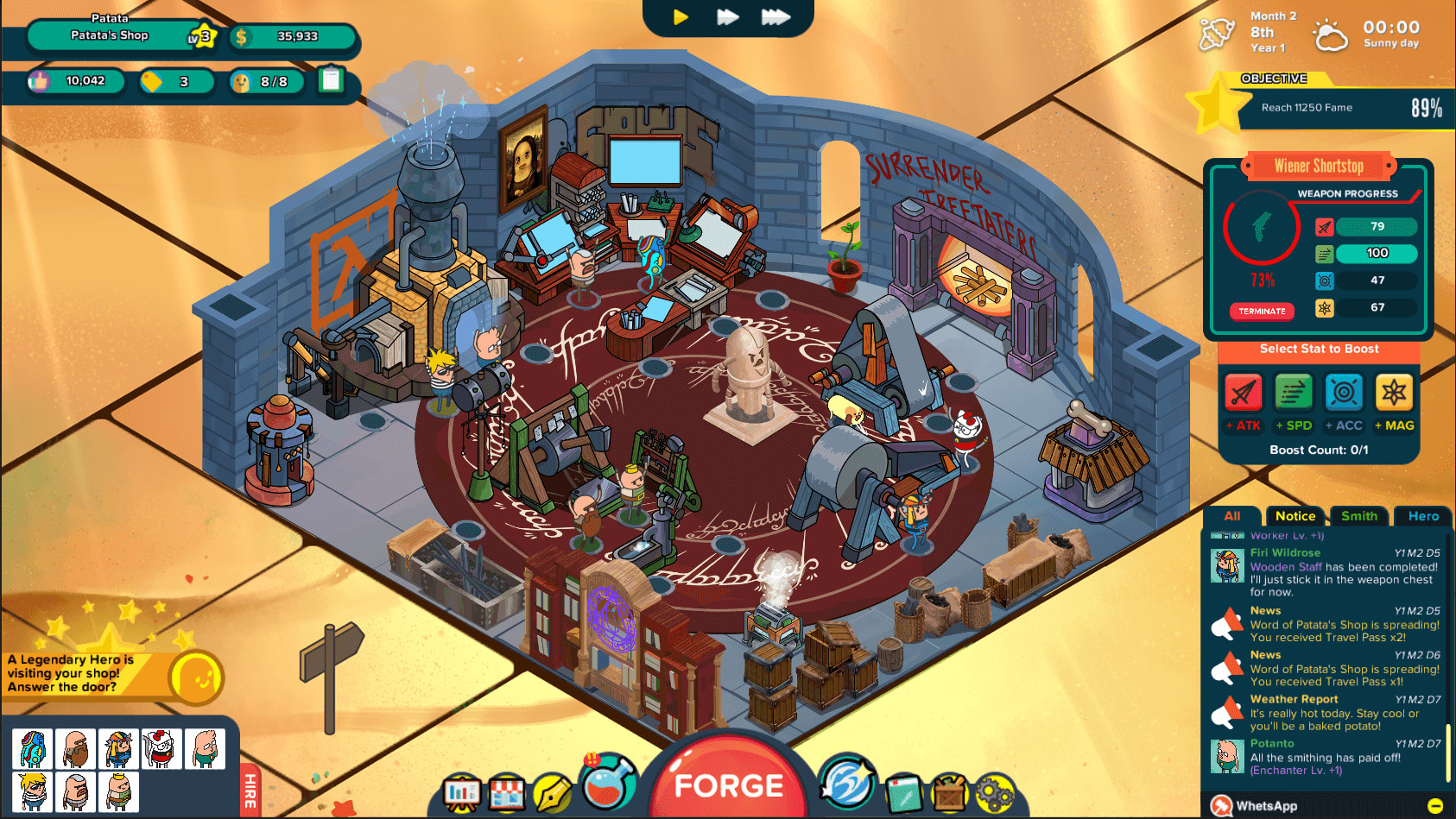 《神圣土豆的武器店(Holy Potatoes! A Weapon Shop?!)》(v1.1.5版)插图2 《神圣土豆的武器店(Holy Potatoes! A Weapon Shop?!)》(v1.1.5版)插图2