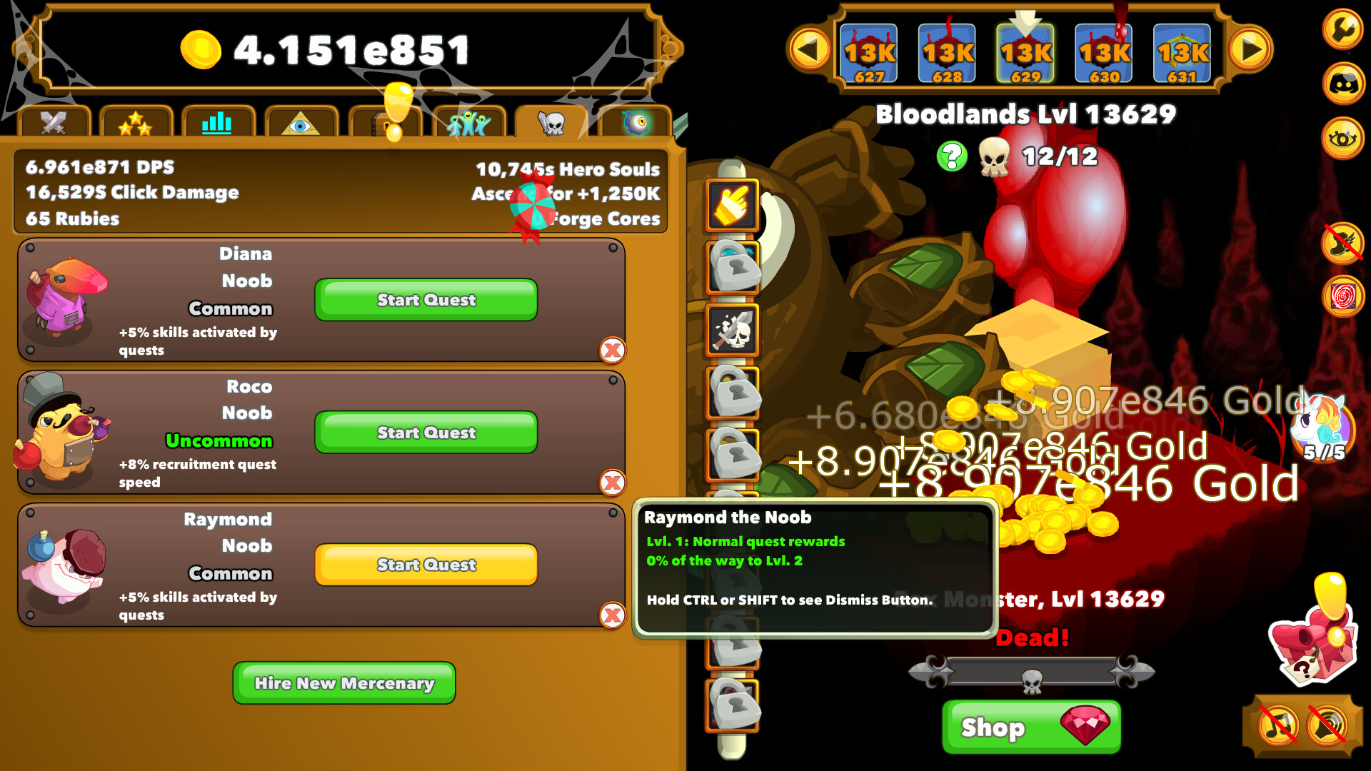 Clicker Heroes - Free Online Game - Start Playing