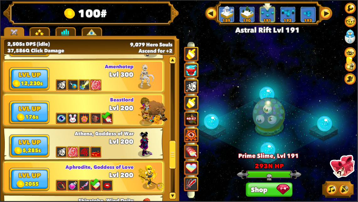 Clicker Heroes В Steam