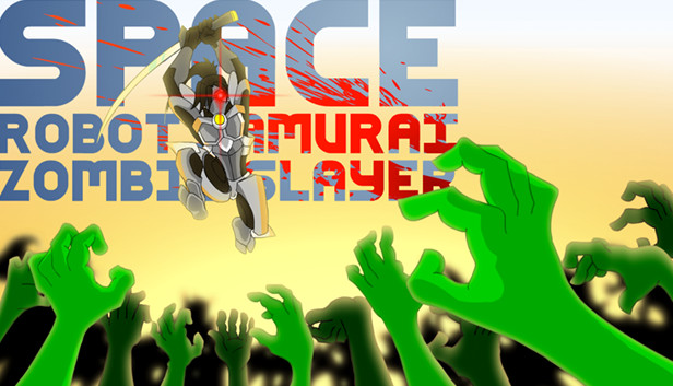 Space Robot Samurai Zombie Slayer Steam capsule image