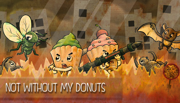 Not without my donuts Steam capsule image