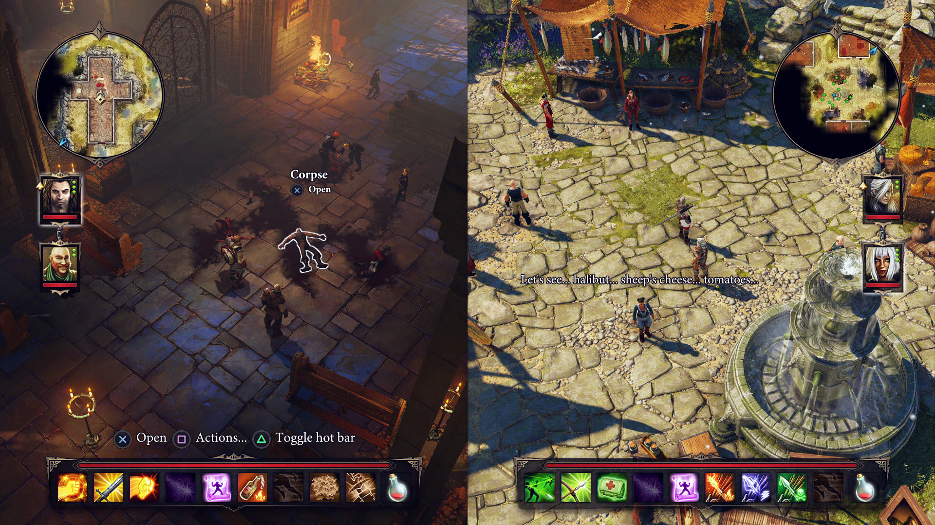 USADO: Jogo Divinity Original Sin Enhanced Edition- PS4- Mídia