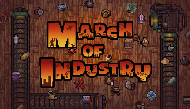 March of Industry: Very Capitalist Factory Simulator Entertainments Steam capsule image
