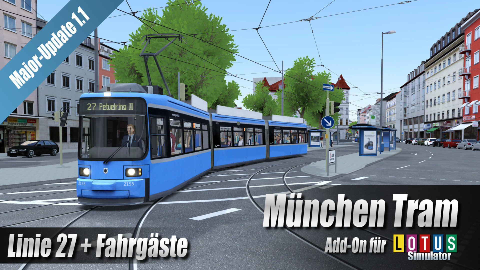 LOTUS-Simulator: München Tram В Steam