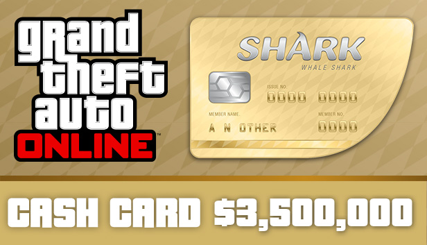 GTA V: Whale Shark Cash Card (Placeholder DLC) Steam capsule image
