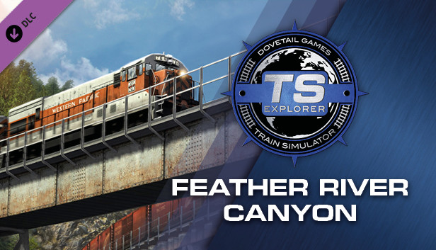 Train Simulator: Feather River Canyon Route Add-On Steam capsule image
