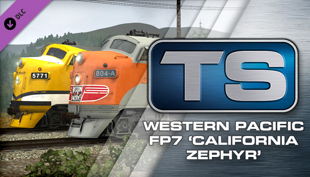 Train Simulator: Western Pacific FP7 ‘California Zephyr’ Loco Add-On Steam capsule image