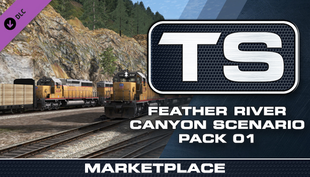 TS Marketplace: Feather River Canyon Scenario Pack 01 Steam capsule image