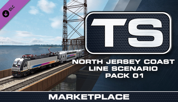 TS Marketplace: North Jersey Coast Line Scenario Pack 01 Add-On Steam capsule image