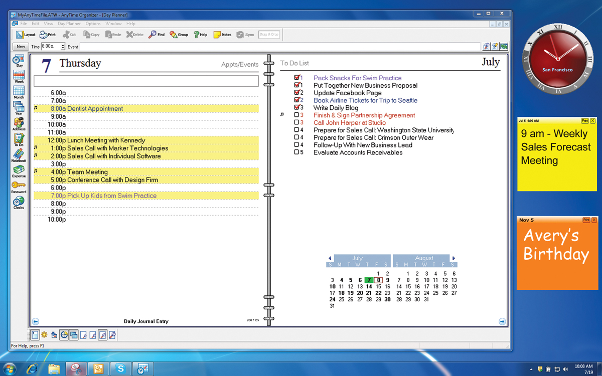 anytime organizer deluxe v15 anytime organizer deluxe v15