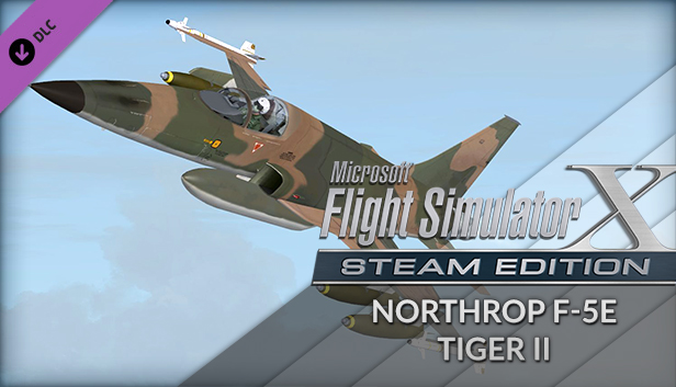 FSX: Steam Edition - Northrop F-5E Tiger II Add-On Steam capsule image