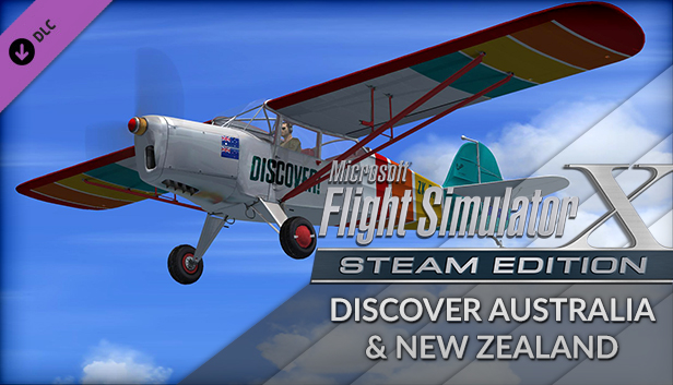 FSX: Steam Edition - Discover Australia and New Zealand Add-On Steam capsule image
