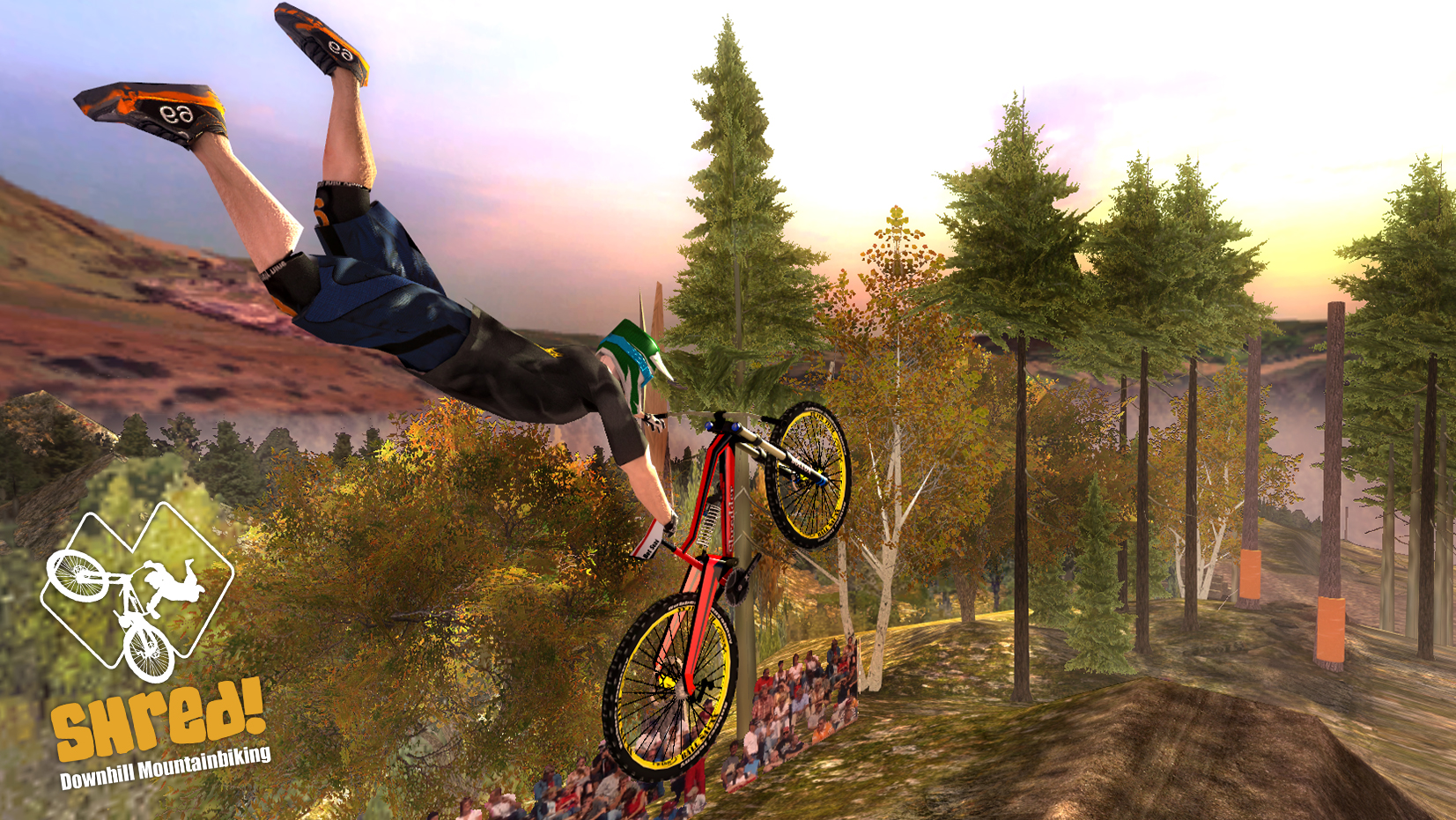 mountain bike downhill racing