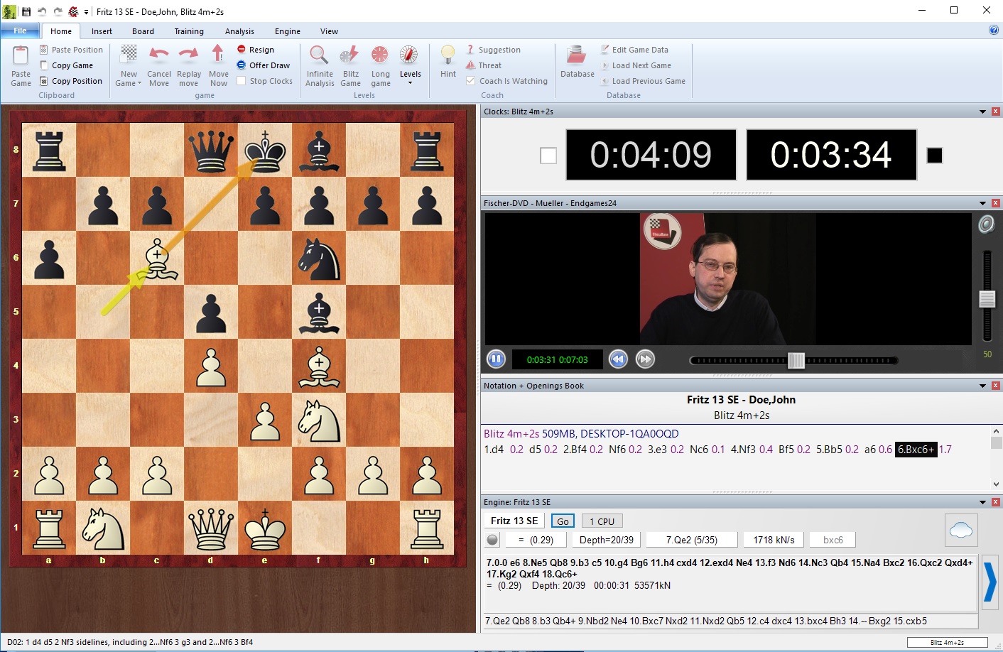 Fritz for Fun 13: Chessbase Power Play Tutorial v3 by Daniel King