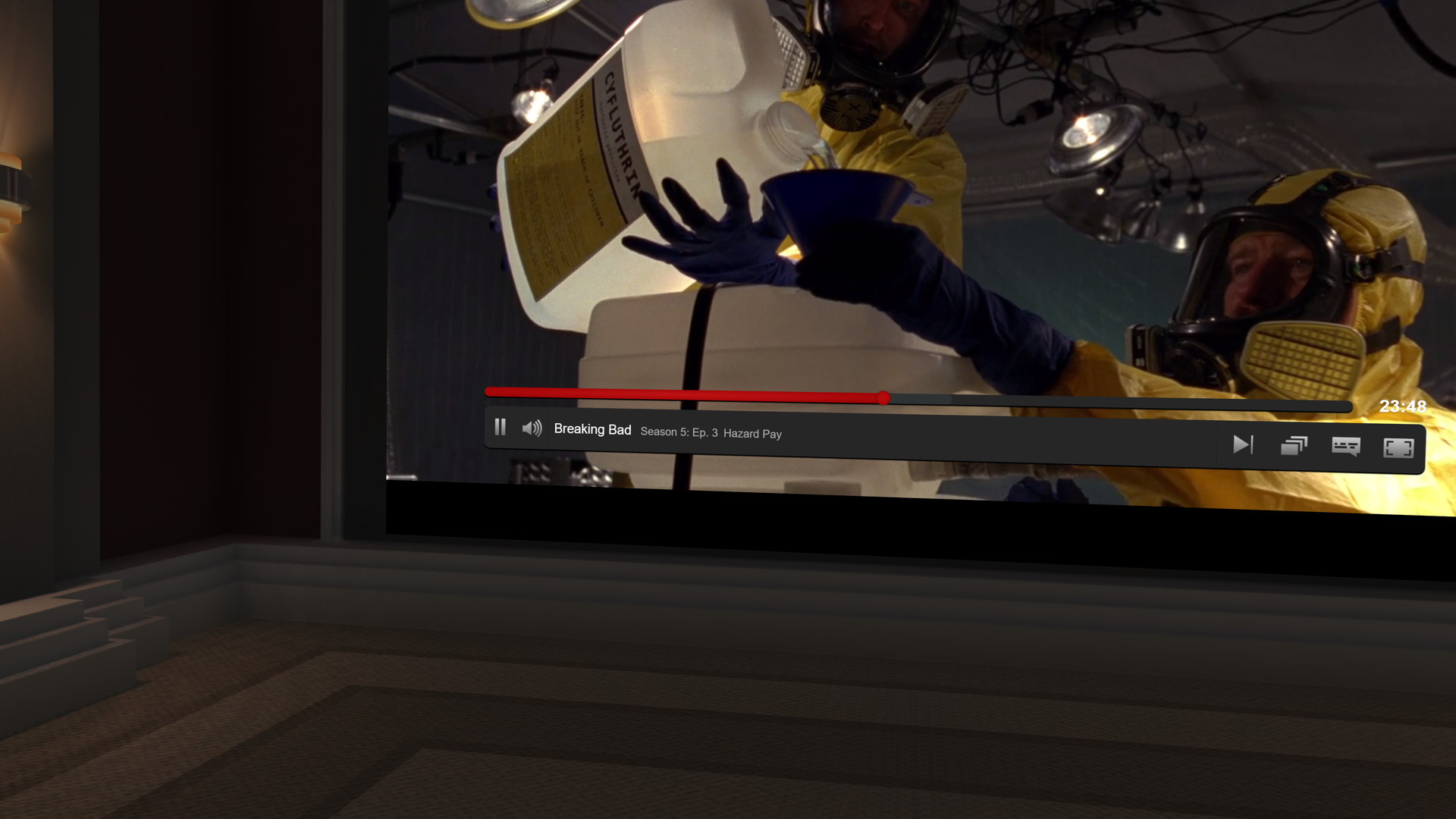 running steam vr workshop content tries to download something