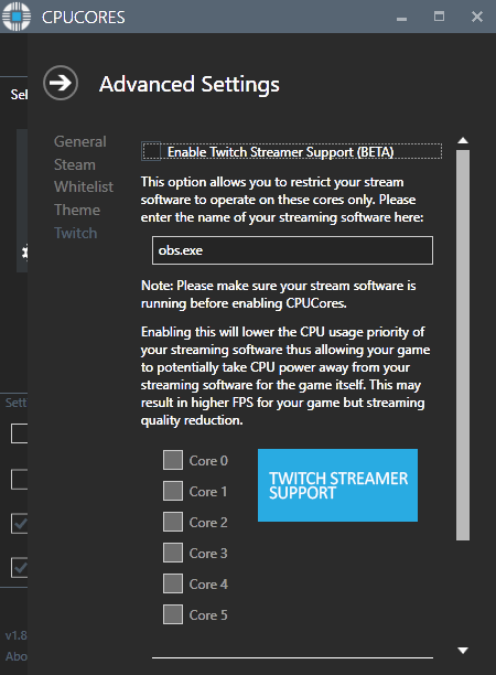 Steam 上的CPUCores :: Maximize Your FPS