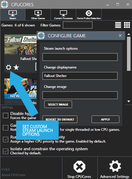 CPUCores :: Maximize Your FPS on Steam