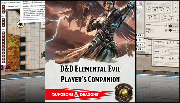 Fantasy Grounds - D&D Elemental Evil Player's Companion Steam capsule image