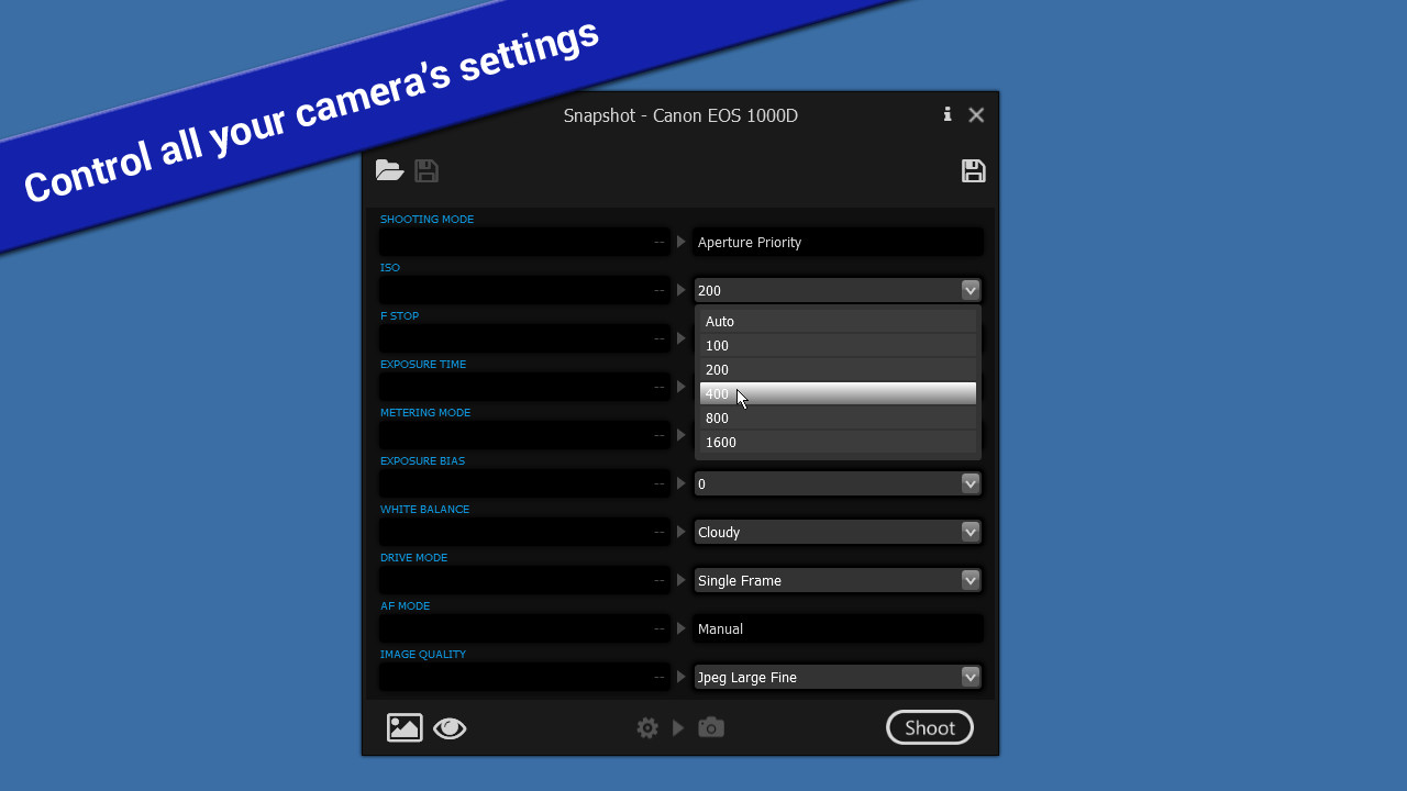 Snapshot DSLR Camera Control on Steam