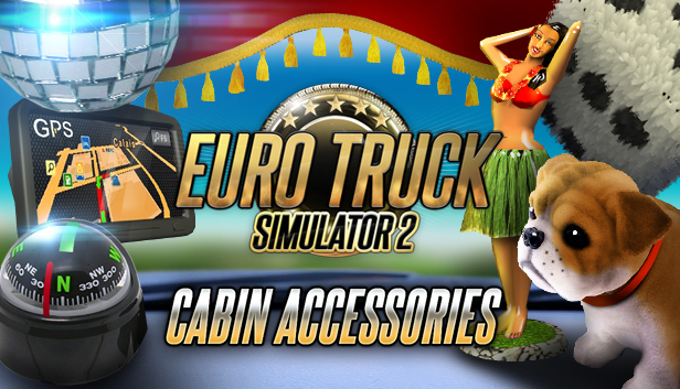 Euro Truck Simulator 2 - Cabin Accessories a Steamen