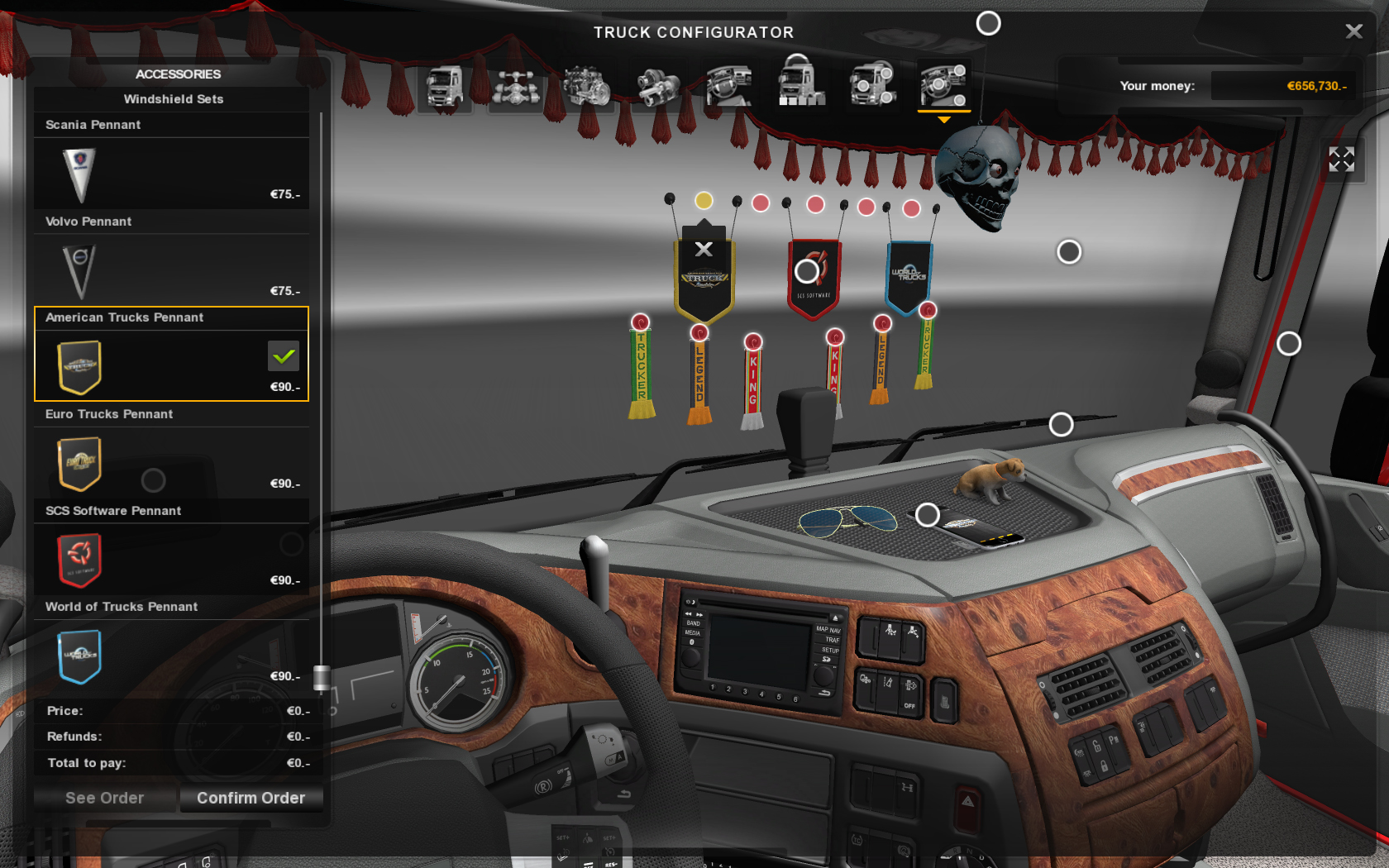 Euro Truck Simulator 2 - Cabin Accessories (App 388470) · SteamDB