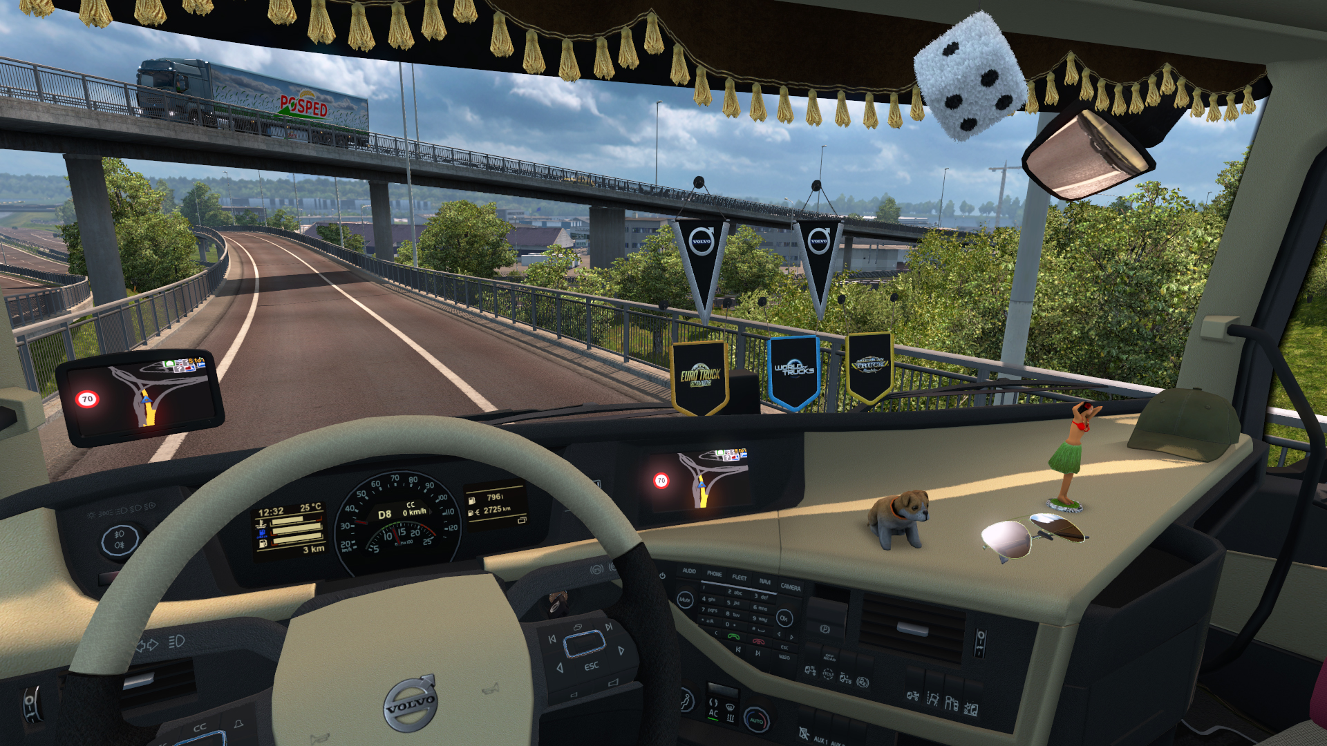 Uregelmæssigheder tælle udvikling Euro Truck Simulator 2 - Cabin Accessories on Steam