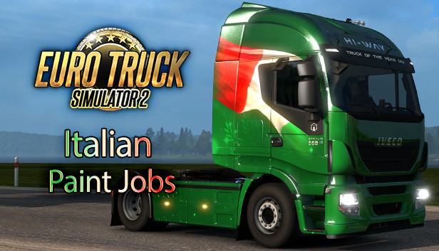 Euro Truck Simulator 2 - Italian Paint Jobs Pack Steam capsule image