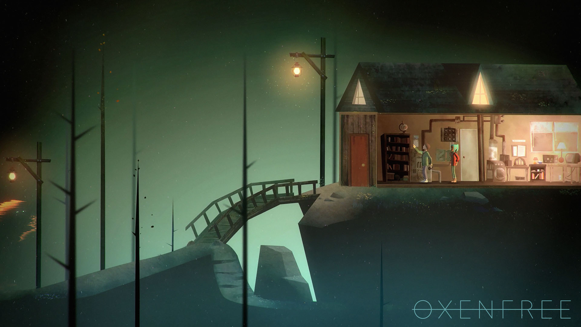 oxenfree steam profile backgrounds