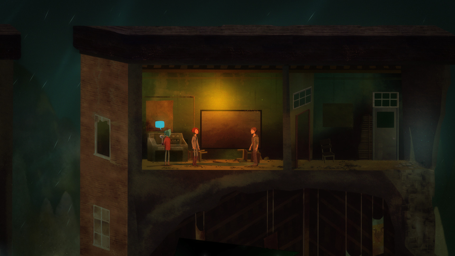 oxenfree game art oxenfree game art