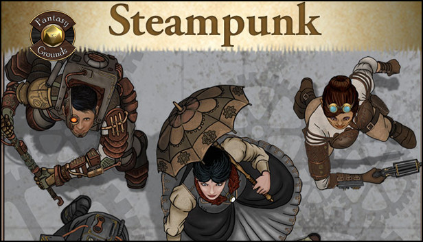 Fantasy Grounds - Top Down Tokens - Steampunk Steam capsule image