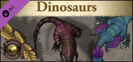 Fantasy Grounds - Top Down Tokens - Dinosaurs header image
