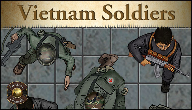 Fantasy Grounds - Top Down Tokens - Vietnam Soldiers Steam capsule image