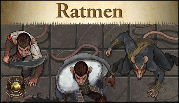 Fantasy Grounds - Top Down Tokens - Ratmen Steam capsule image