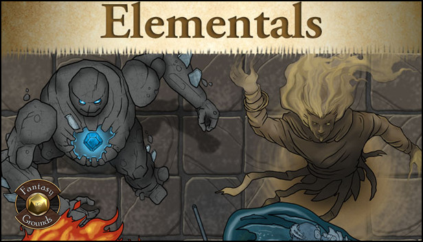 Fantasy Grounds - Top Down Tokens - Elementals Steam capsule image