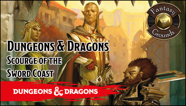 Fantasy Grounds - D&D Scourge of the Sword Coast Steam capsule image