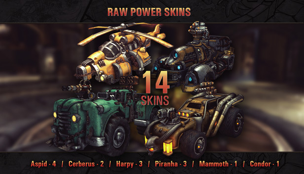 Badland Bandits - Raw Power Skins Steam capsule image